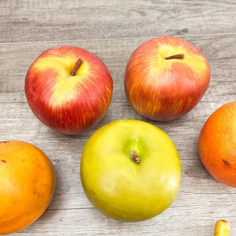 Realistic Faux Fruit Lot Food Kitchen Dining‎ Room Decor Fake Fruit Decor